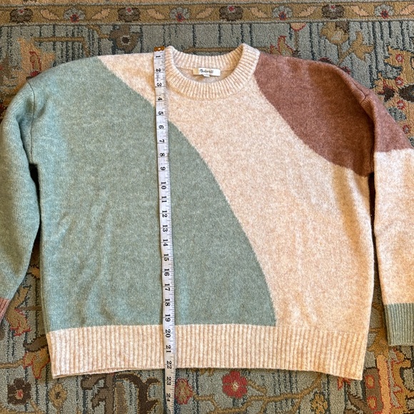 Madewell Colorblock Woolblend Sweater - Picture 5 of 7
